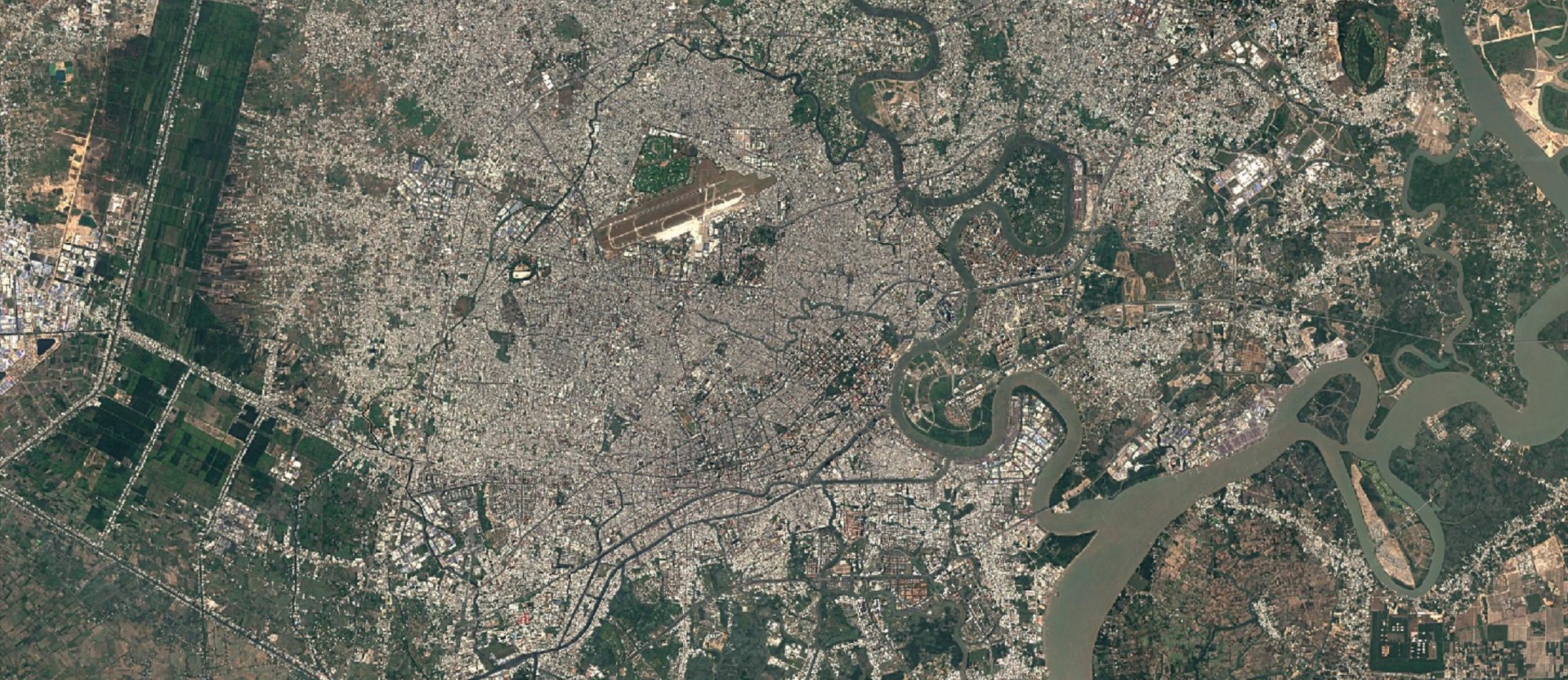 Aerial view in 2025